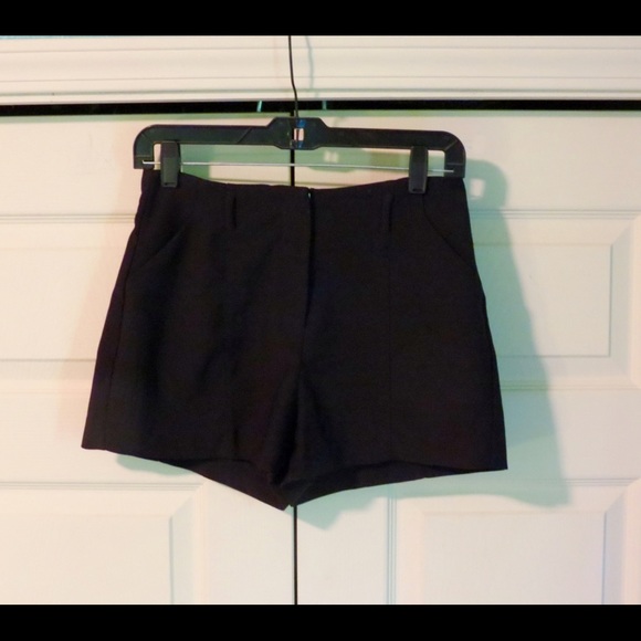 Forever 21 Black High Waisted Shorts