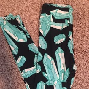 NWOT Gemstone lularoe leggings!