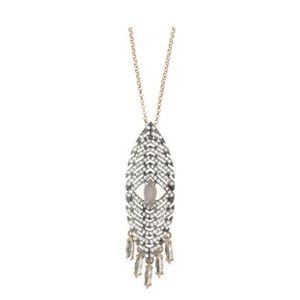 J .Crew Deco Arrowhead Pendant Necklace