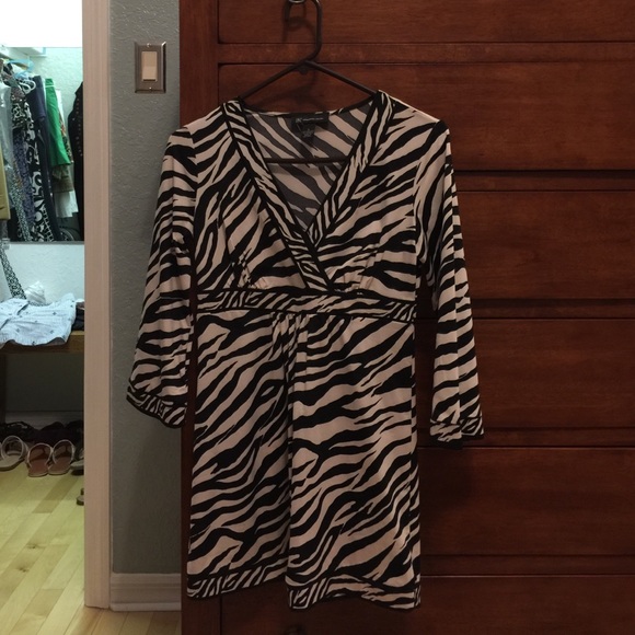 Zebra Print Tunic Top. Size S