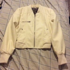 Pearl white jacket