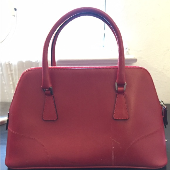 🎉SOLD Vintage Red Prada Bag