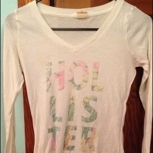 hollister long sleeve shirt