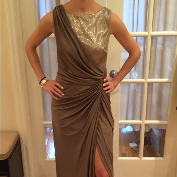 Tadashi evening gown