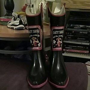 Rain boots Lady Luck