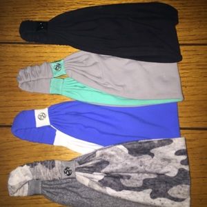 4 lulu lemon Headbands/Reversible