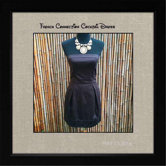 French Connection Strapless Wizard Dress - Sz 6