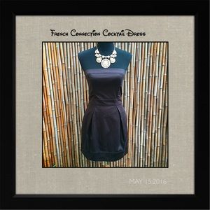 French Connection Strapless Wizard Dress - Sz 6