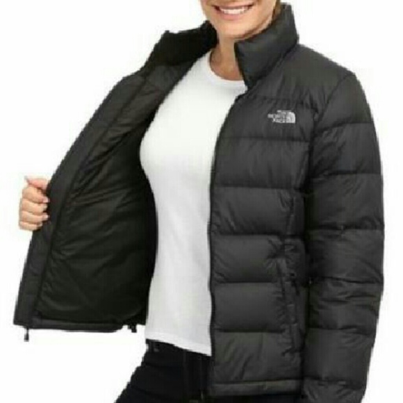 New North Face Women's Black Down Coat / Jacket