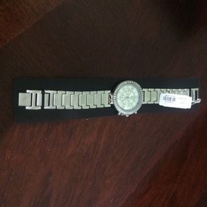 New York & Company silver colored wrist watch
