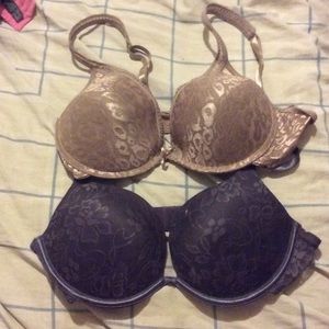 Two bras