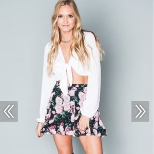 NWT Show Me Your MuMu "nat-tie-le" top