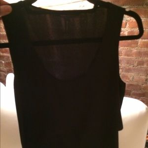 Bcbg.karlie blouse size small. Black silk.