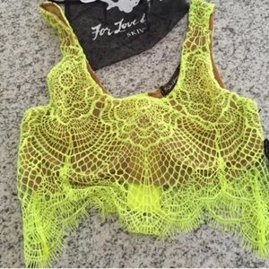 For Love and Lemons Spring Fling Bra