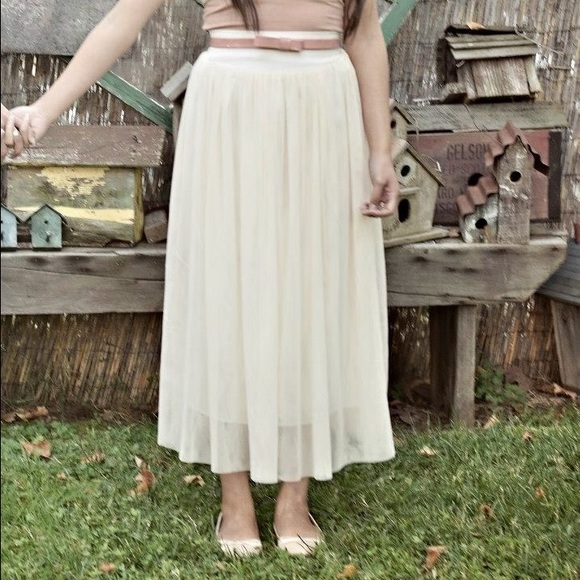 ❤Romantic Tulle Maxi Skirt❤