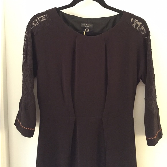 Rag & Bone Black Mini Dress - Picture 2 of 4