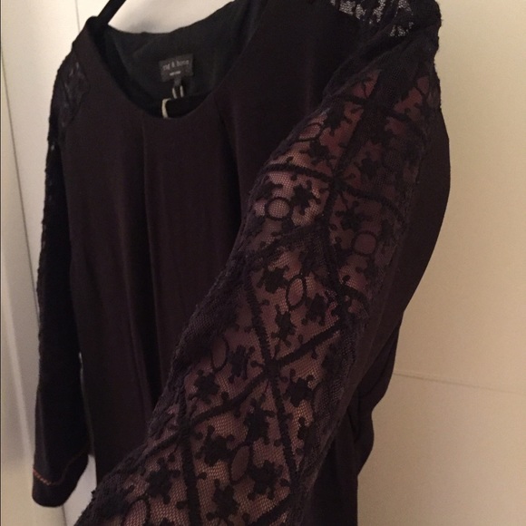 Rag & Bone Black Mini Dress - Picture 4 of 4