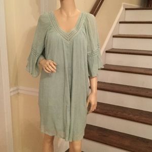 Sage dress