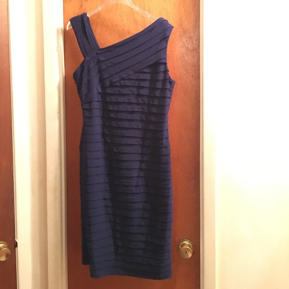 Like New Blue Cocktail Dress - Picture 2 of 4