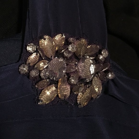 Like New Blue Cocktail Dress - Picture 3 of 4