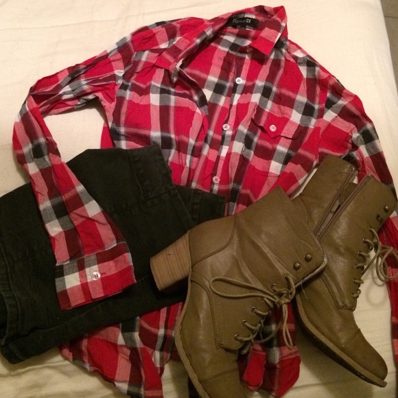 Laid back Plaid Shirt