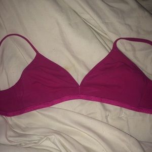 VS bralette no wire -dark pink
