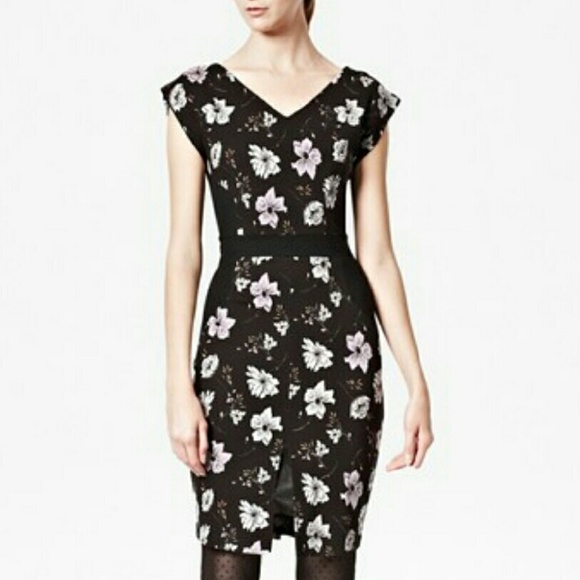 French Connection Dresses & Skirts - French Connection Bloomsbury Floral Jersey Dress