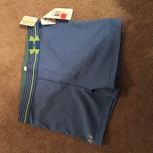 Under armour compression shorts.