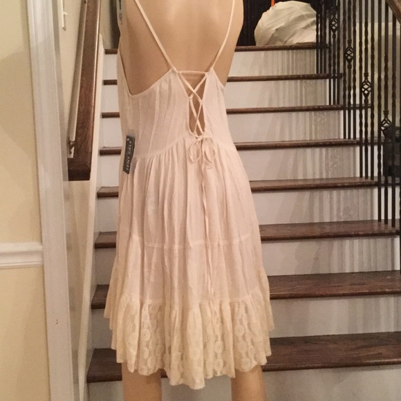 Cream tank dress - Picture 2 of 2
