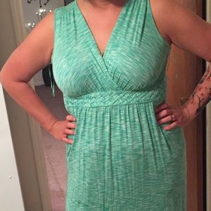 Green dress