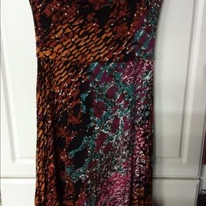 Strapless dress or maxi skirt