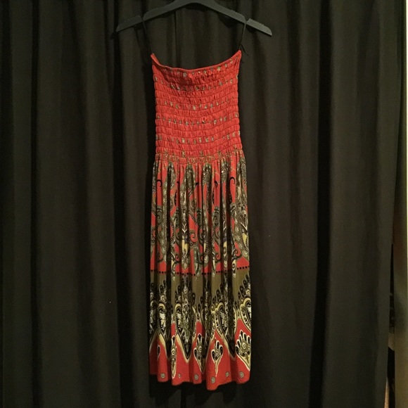NWOT red summer dress - Picture 1 of 2