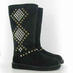 Special Edition Black Studded Uggs