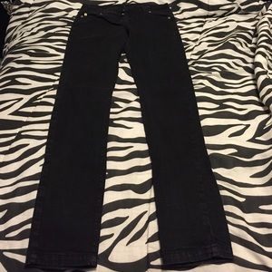 Black skinny jeans