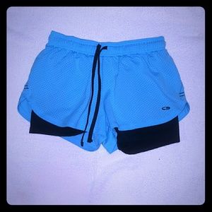 Champion brand running shorts