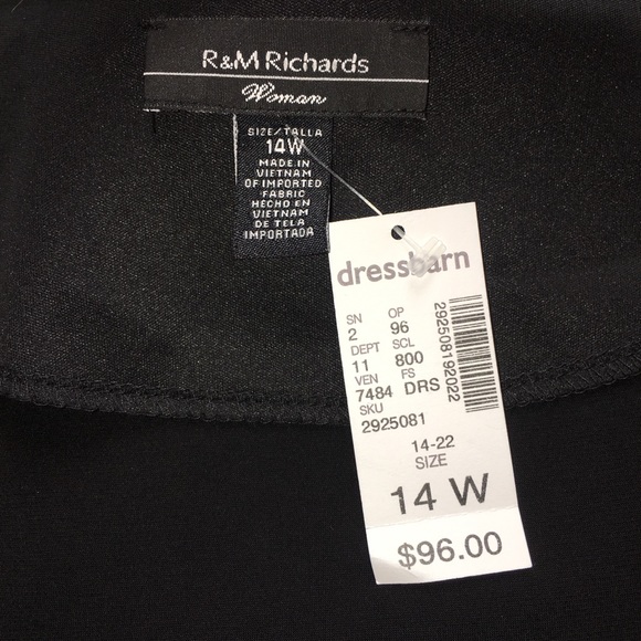 🚫SOLD🚫 - Black Evening Gown - Picture 4 of 4