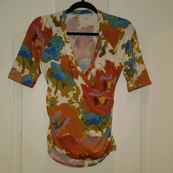 Vibrant multi-colored CAbi top - Picture 1 of 2