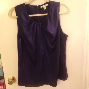 Navy banana republic top, NWT