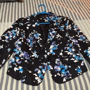 Floral blazer
