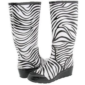 Michael Kors Zebra Rain Boots