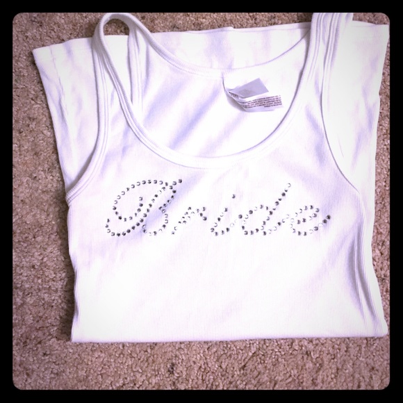 Long "bride" tank