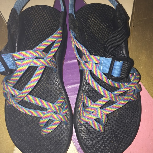 Rainbow Chacos!! Make an offer!