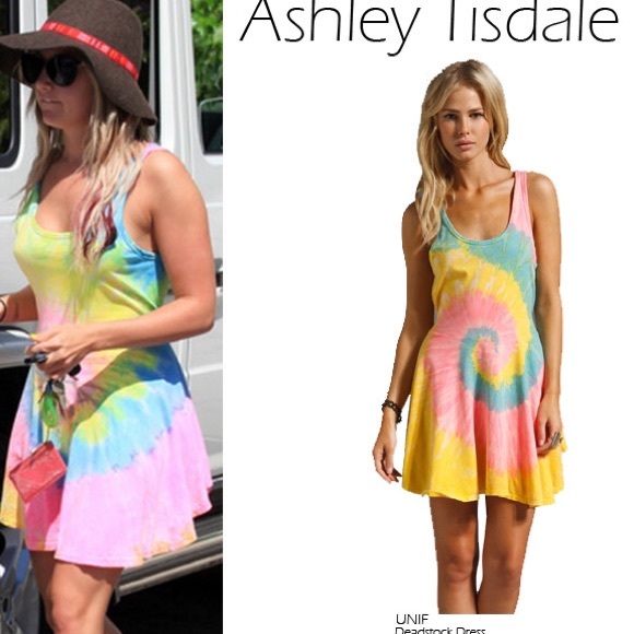 UNIF Deadstock Tie Dye Dress - Picture 3 of 4