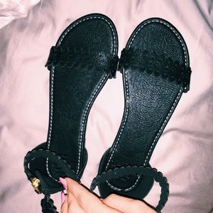 Never worn Abercombie Sandals