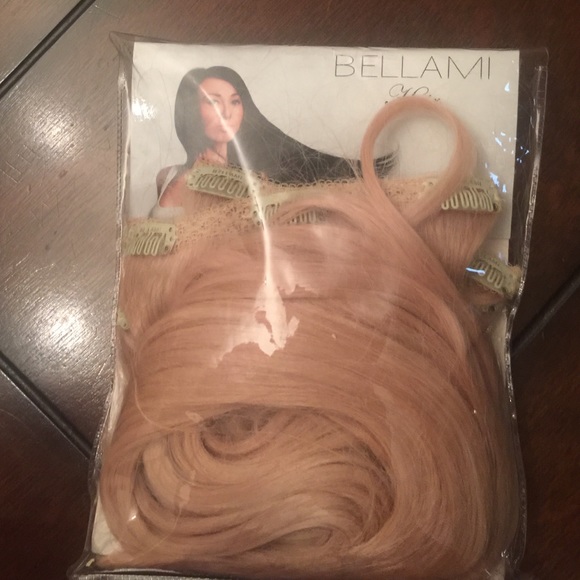 Bellami human hair extensions 160g 20in #60