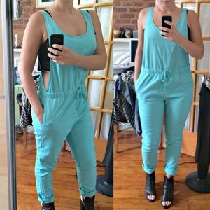 Teal jumpsuit