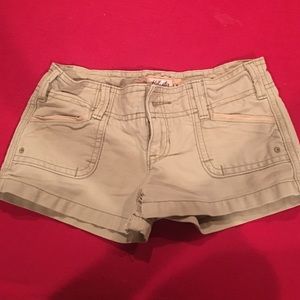 Light brown short hollister shorts