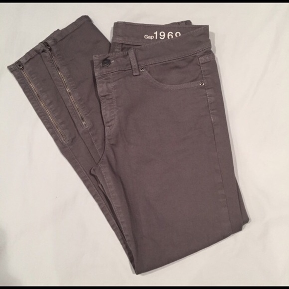 GAP Ankle Zip Skinny Jeans