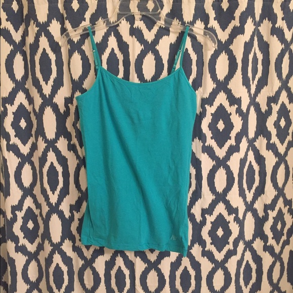 NWOT Aeropostale Stretch Teal Cami / Tank Top -L