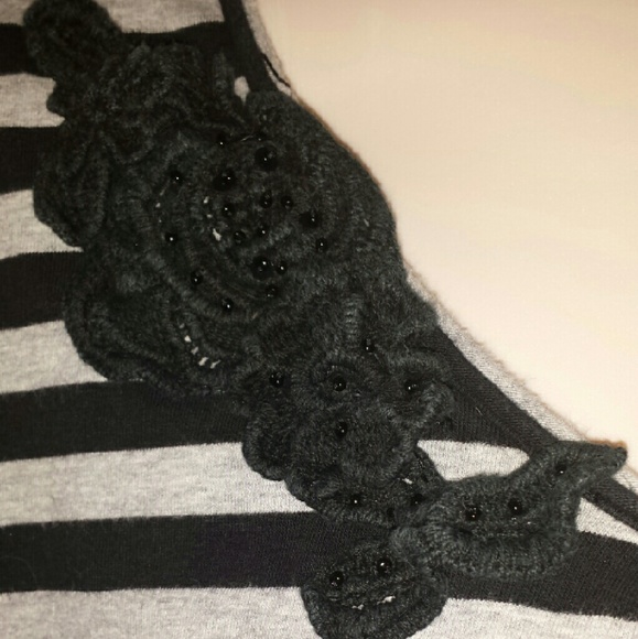 MOVED PLATFORMS - Stripey cotton shirt, plus size - Picture 3 of 4